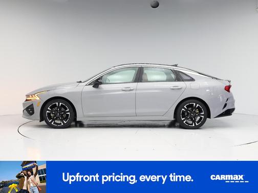 Gray 2021 Kia K5 GT-Line