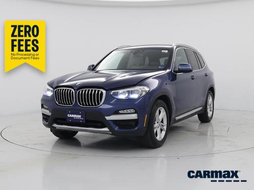 Blue 2019 BMW X3 sDrive30i