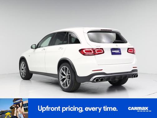 White 2022 Mercedes-Benz AMG GLC 43