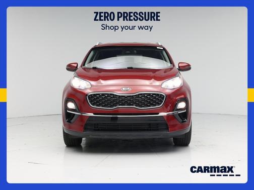Red 2020 Kia Sportage EX