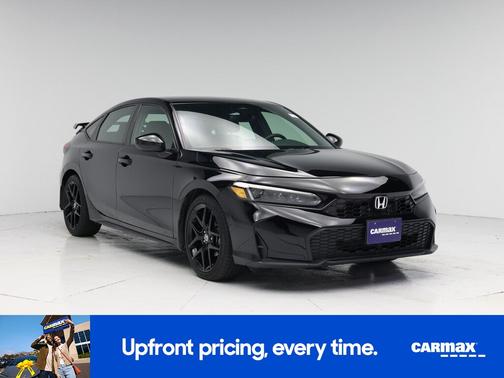 Black 2025 Honda Civic Sport