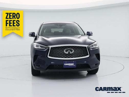 Blue 2023 INFINITI QX50 Luxe