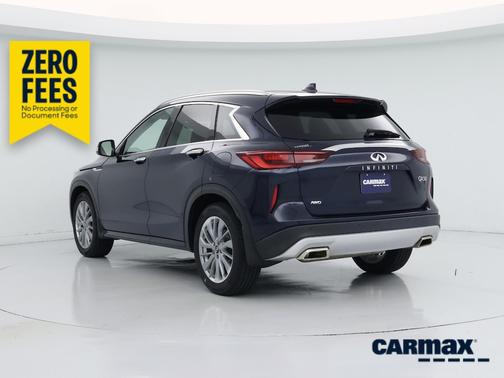 Blue 2023 INFINITI QX50 Luxe