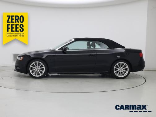 Black 2015 Audi A5 Premium Plus
