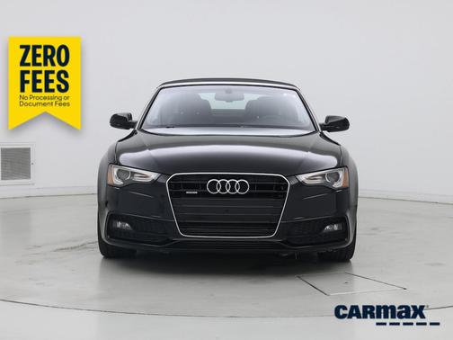 Black 2015 Audi A5 Premium Plus