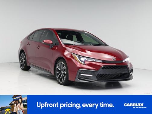 Red 2022 Toyota Corolla SE