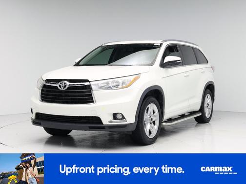 White 2016 Toyota Highlander Limited