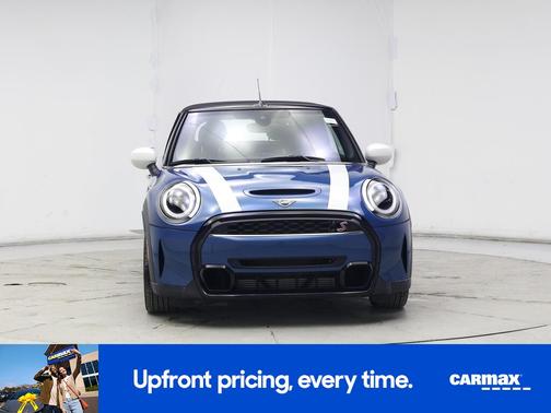 Blue 2023 MINI Convertible S