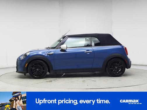 Blue 2023 MINI Convertible S