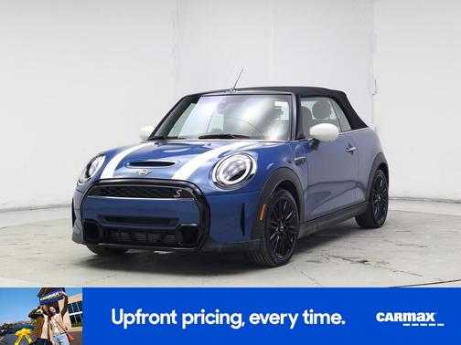 Blue 2023 MINI Convertible S