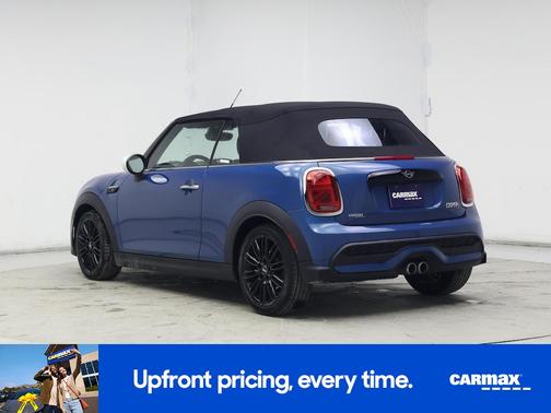 Blue 2023 MINI Convertible S