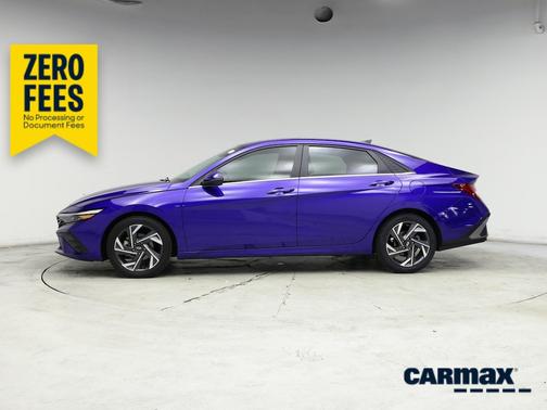 Blue 2024 Hyundai ELANTRA Limited