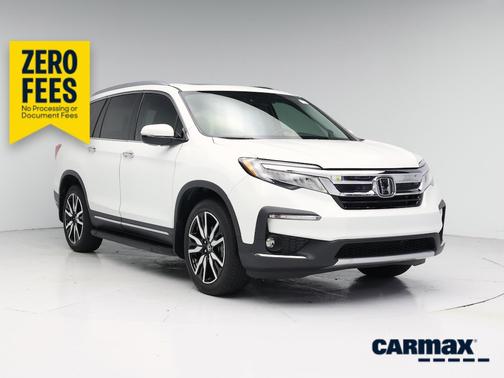 White 2021 Honda Pilot Elite