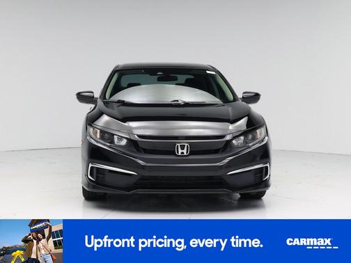 Black 2021 Honda Civic LX