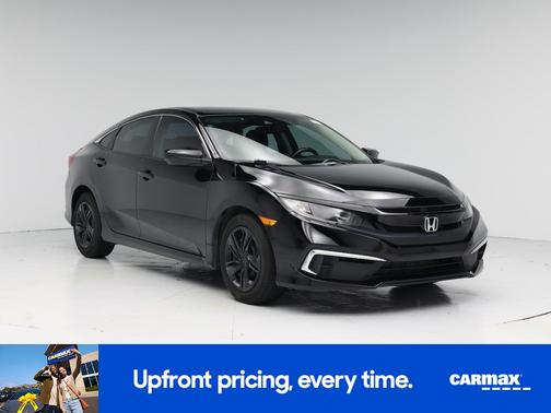 Black 2021 Honda Civic LX