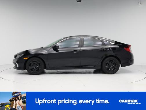 Black 2021 Honda Civic LX