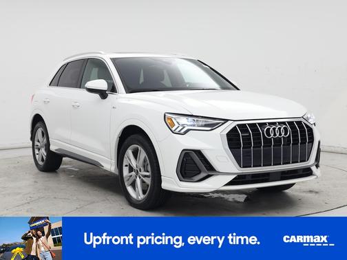 White 2022 Audi Q3 S-Line Premium Plus