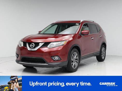 Red 2016 Nissan Rogue SL