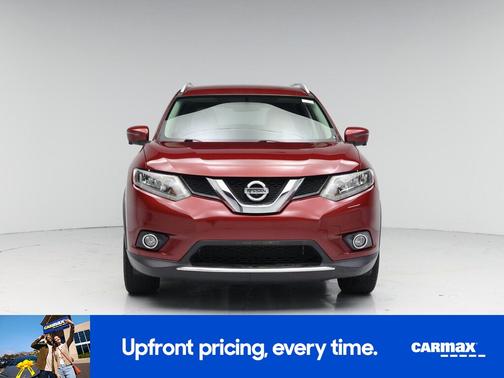 Red 2016 Nissan Rogue SL