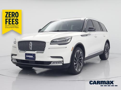White 2021 Lincoln Aviator Reserve