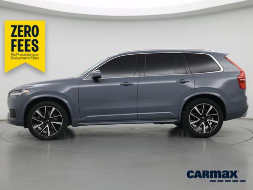 Blue 2021 Volvo XC90 T6 Momentum