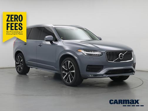Blue 2021 Volvo XC90 T6 Momentum