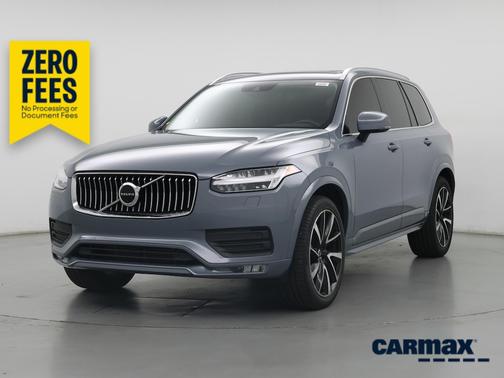Blue 2021 Volvo XC90 T6 Momentum