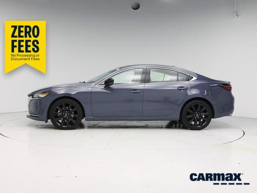 Blue 2021 Mazda Mazda6 Carbon Edition