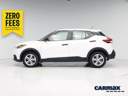 White 2020 Nissan Kicks S