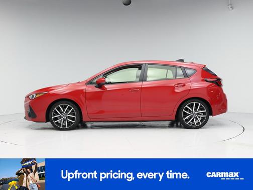 Red 2024 Subaru Impreza Sport