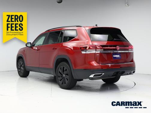Red 2024 Volkswagen Atlas SE w/Tech