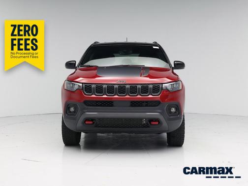 Red 2025 Jeep Compass Trailhawk