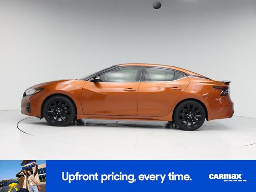 Orange 2021 Nissan Maxima SR
