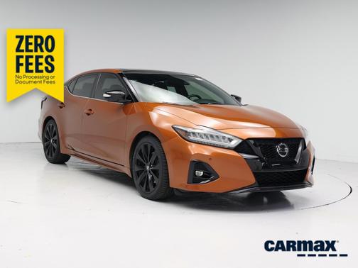 Orange 2021 Nissan Maxima SR