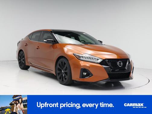 Orange 2021 Nissan Maxima SR