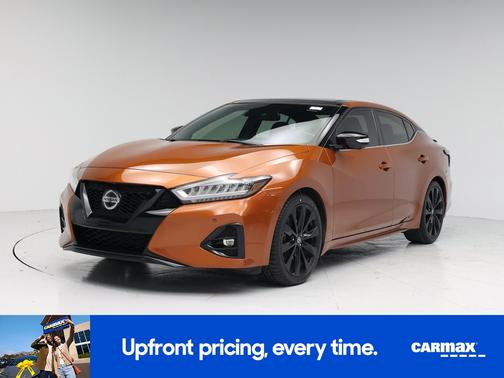Orange 2021 Nissan Maxima SR