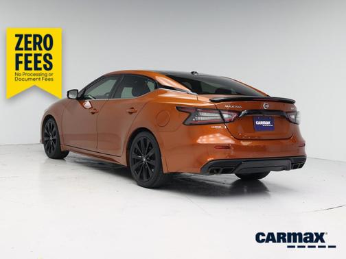 Orange 2021 Nissan Maxima SR