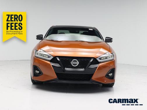 Orange 2021 Nissan Maxima SR