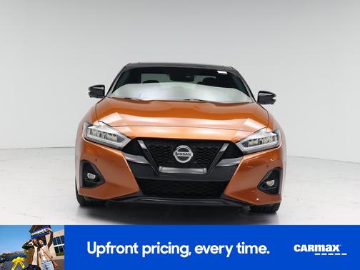 Orange 2021 Nissan Maxima SR