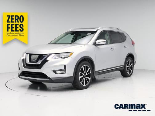 Silver 2017 Nissan Rogue SL
