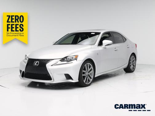 Silver 2015 Lexus IS 250