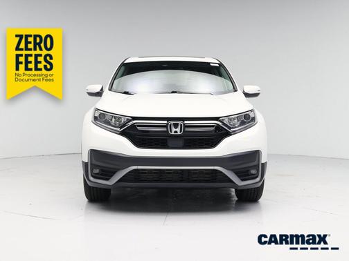 White 2021 Honda CR-V EX-L