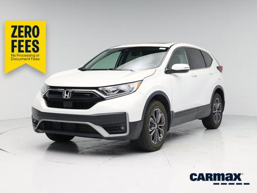 White 2021 Honda CR-V EX-L