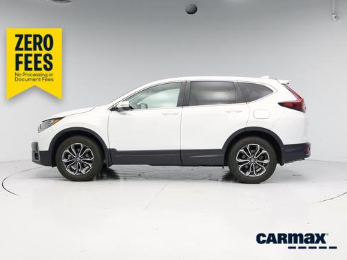 White 2021 Honda CR-V EX-L