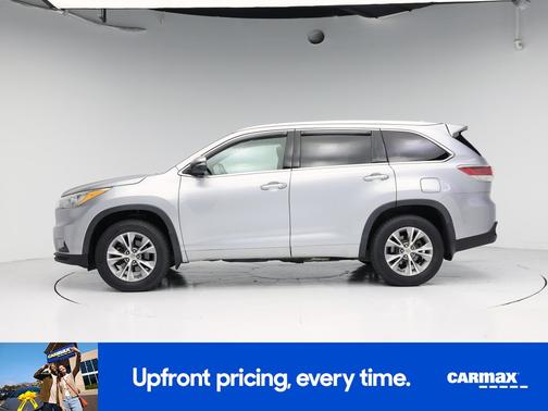 Silver 2015 Toyota Highlander XLE