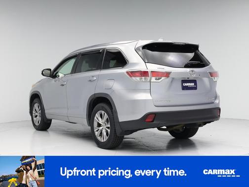 Silver 2015 Toyota Highlander XLE