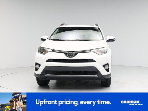 White 2018 Toyota RAV4 XLE