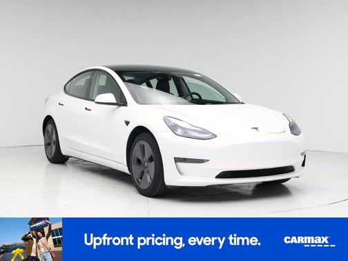 White 2021 Tesla Model 3 Standard Range Plus
