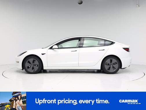White 2021 Tesla Model 3 Standard Range Plus