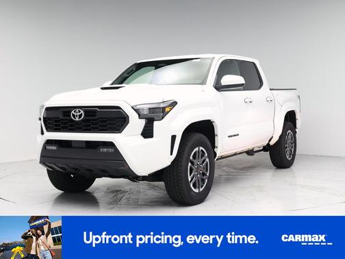 White 2024 Toyota Tacoma TRD Sport